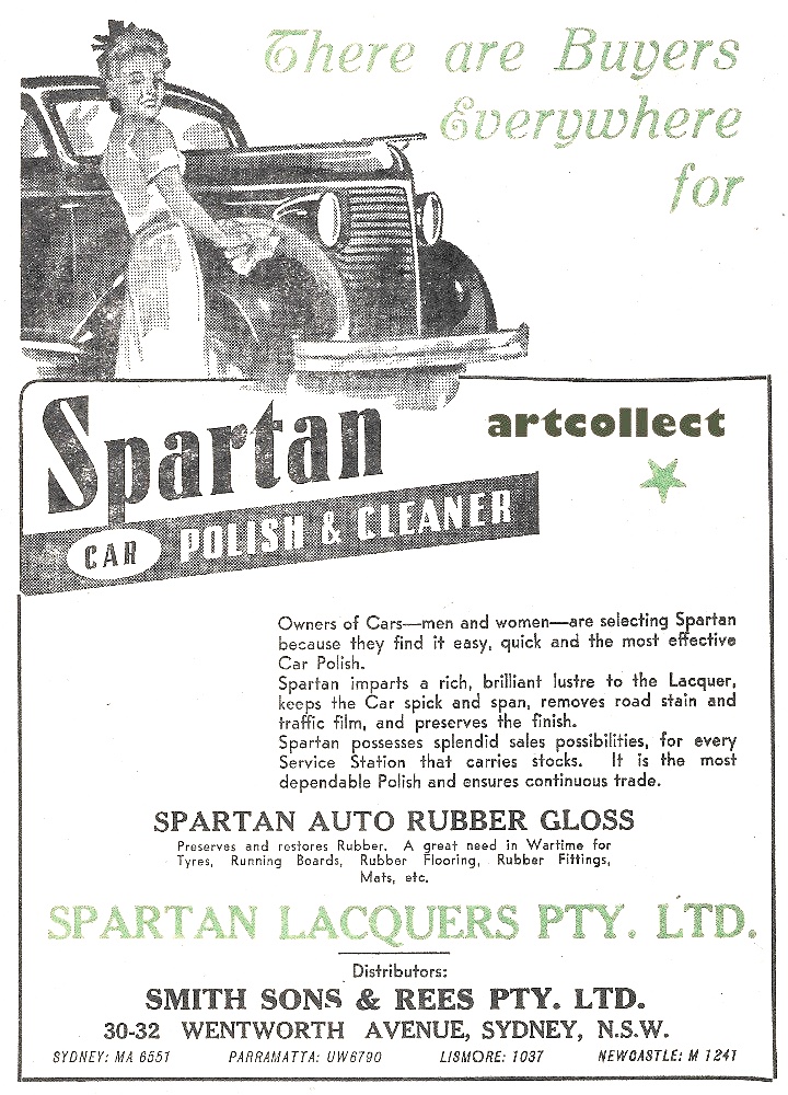 1945 Australian Automotive Advertising